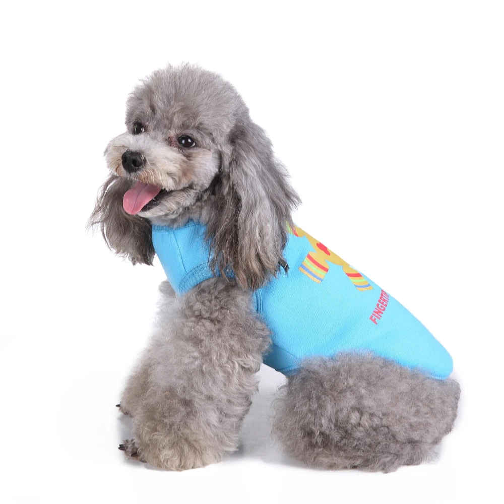 Платье для собак летняя юбка питомцев модное однотонное платье жилет щенков