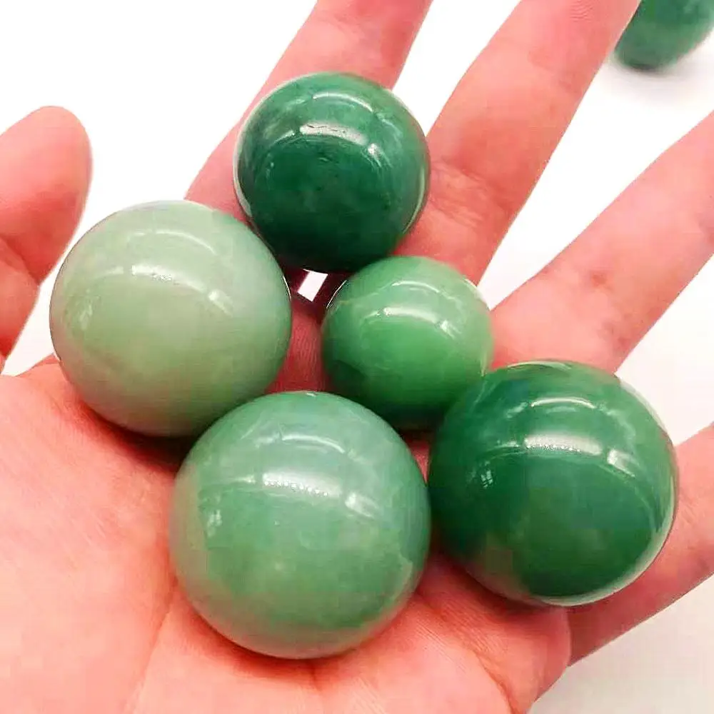 Кварц авантюрин кристаллы сферические камни натуральные и минералы шар духовное