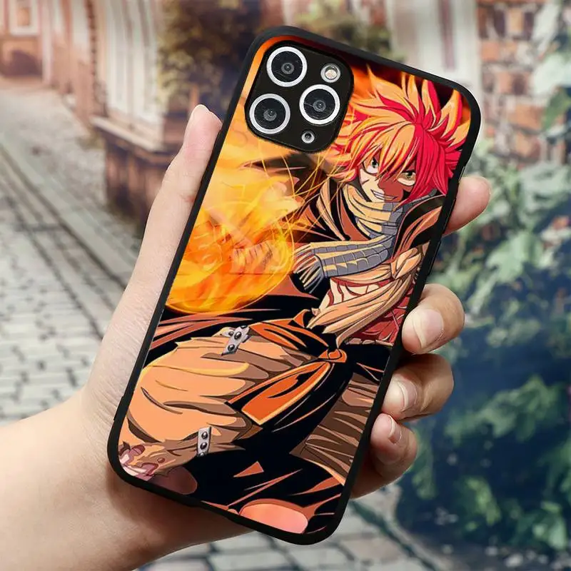 

Anime Manga Fairy Tail Phone Case for iPhone 11 12 mini pro XS MAX 8 7 6 6S Plus X 5S SE 2020 XR