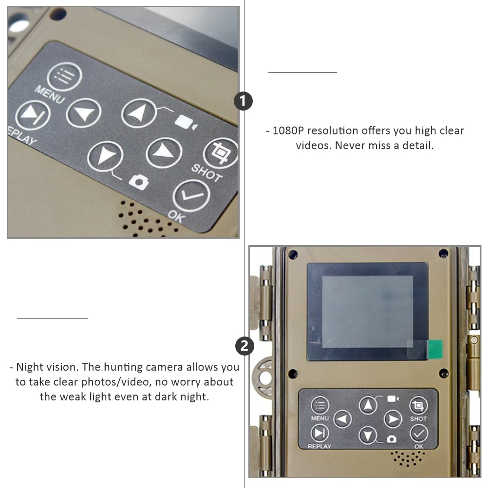 

1Pc Camera Practical Durable High Definition Hunting Camera Infrared Camera for Outdoor