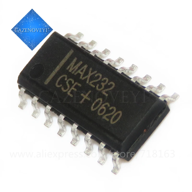 

10pcs/lot MAX232CSE MAX232DR MAX232CSE MAX232 SOP-16 In Stock