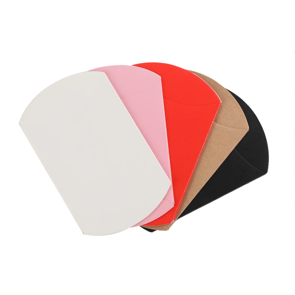 5 шт. новые милые коричневые коробки для конфет из крафт бумаги Подарочная сумка в