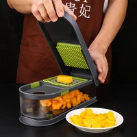 vegetable cutter mandoline slicer fruits tool shredder peeler garlic chopper potato carrot grater salad maker kitchen gadgets