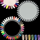 36 цветов s круглый лак для ногтей гель цветная Палитра с таблицей рисунков искусственная палитра большого размера инструменты для маникюра