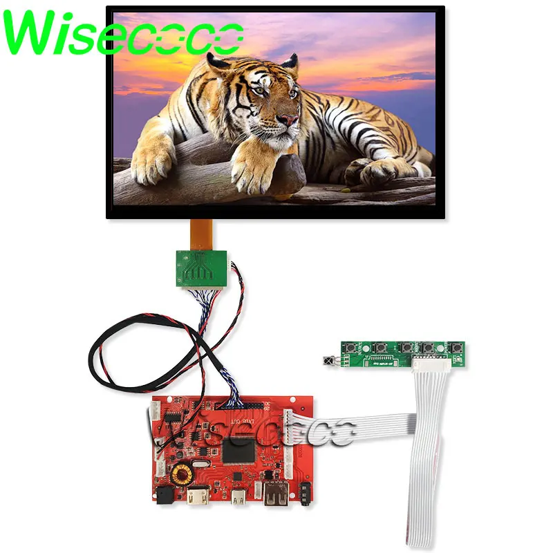 Wisecoco 10 1 дюймов 1280*800 ЖК панель ips дисплей модуль Замена ноутбука + hdmi lvds 40 контактов