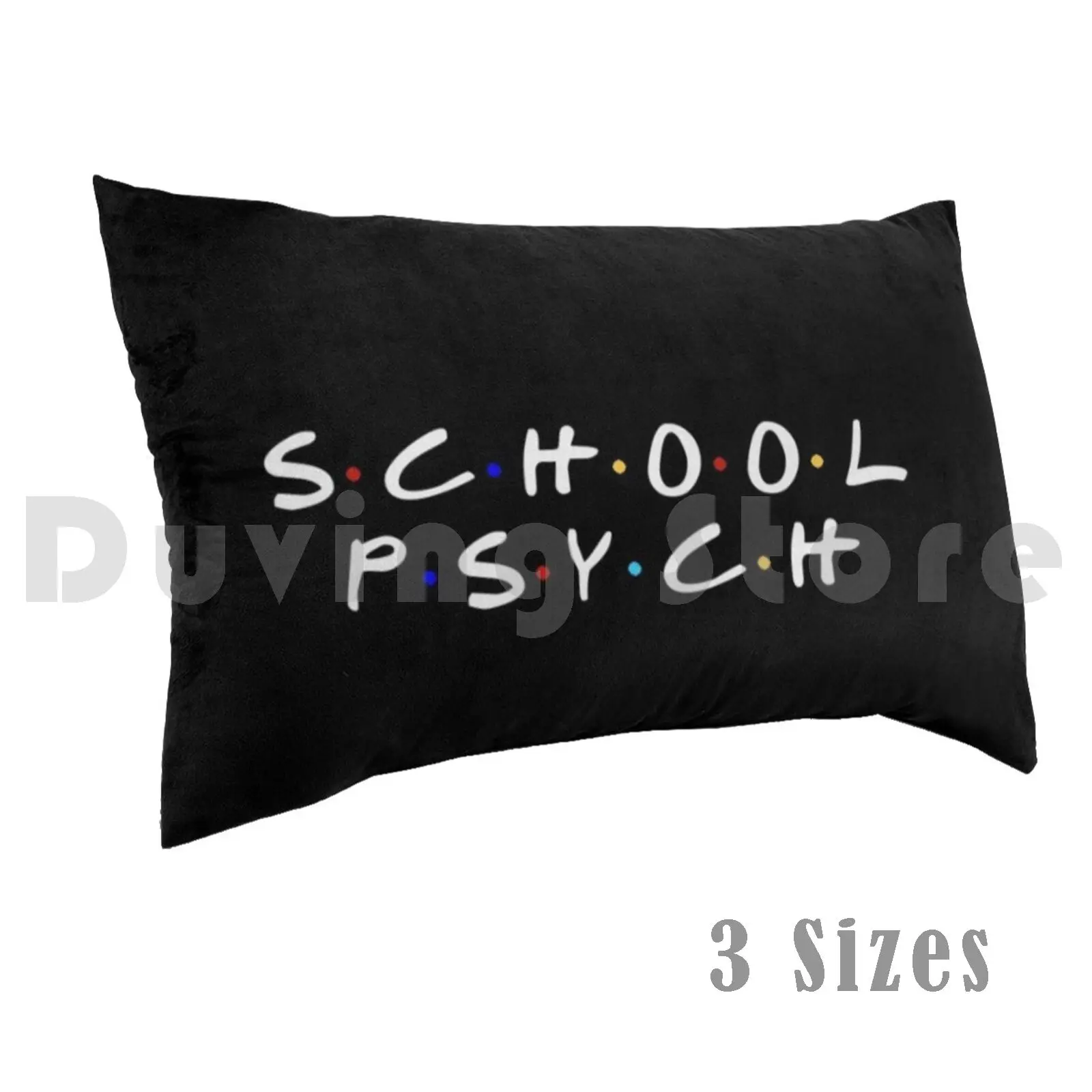 

School Psychologist Pillow Case DIY 50x75 School Psychologist Psyched Bcba Aba School Psych