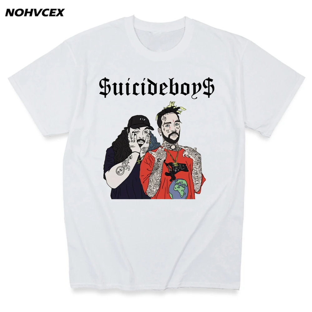 $ Uicideboy Мужская футболка новый самоубийца мальчик забавная Новинка тройники