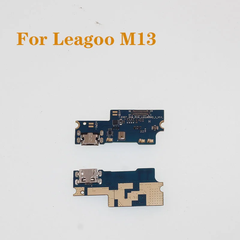 Микрофонный модуль + USB плата с зарядным портом Flex кабель Разъем для leagoo m13