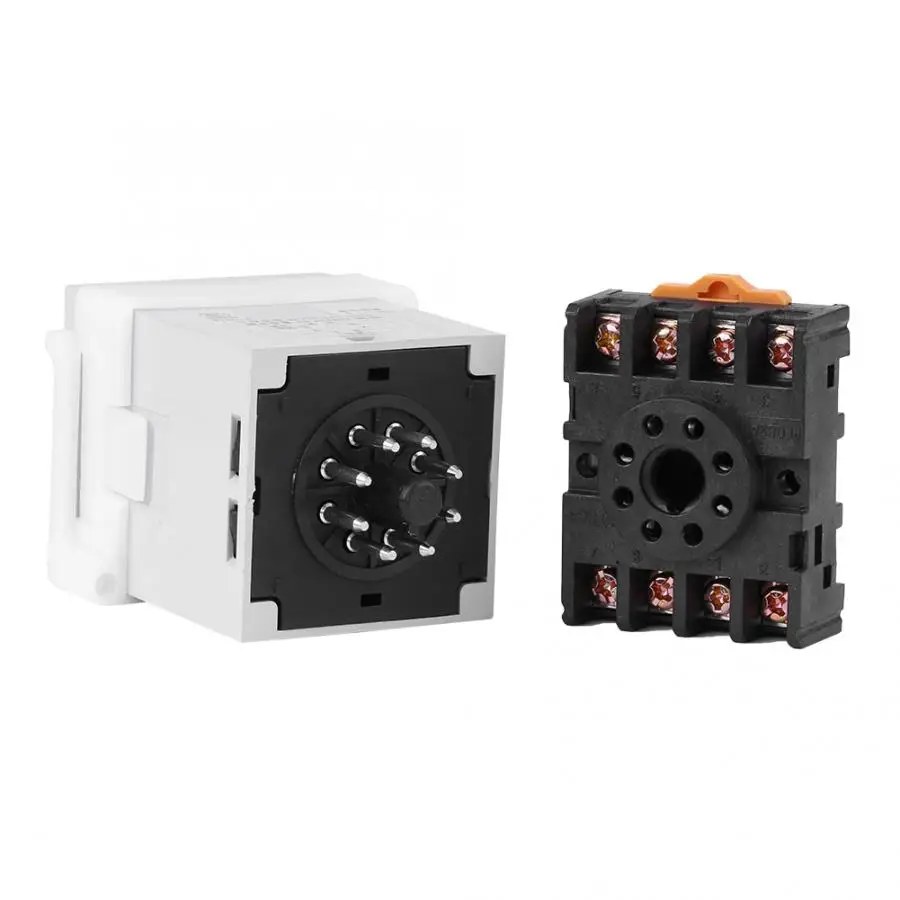 AC/DC 24 240V Цифровой время цикла таймер переключатель реле за запозданиевремени ZYS48 S