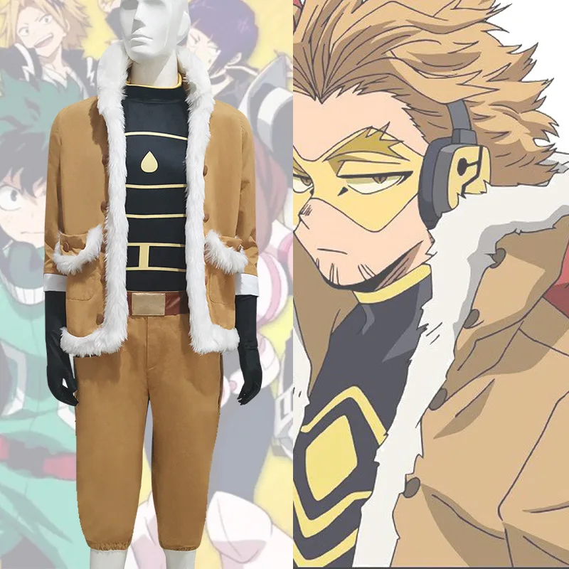 Аниме My Hero academic Heros Rising Keigo Takami/Hawks Карнавальный костюм для Хэллоуина Карнавальная