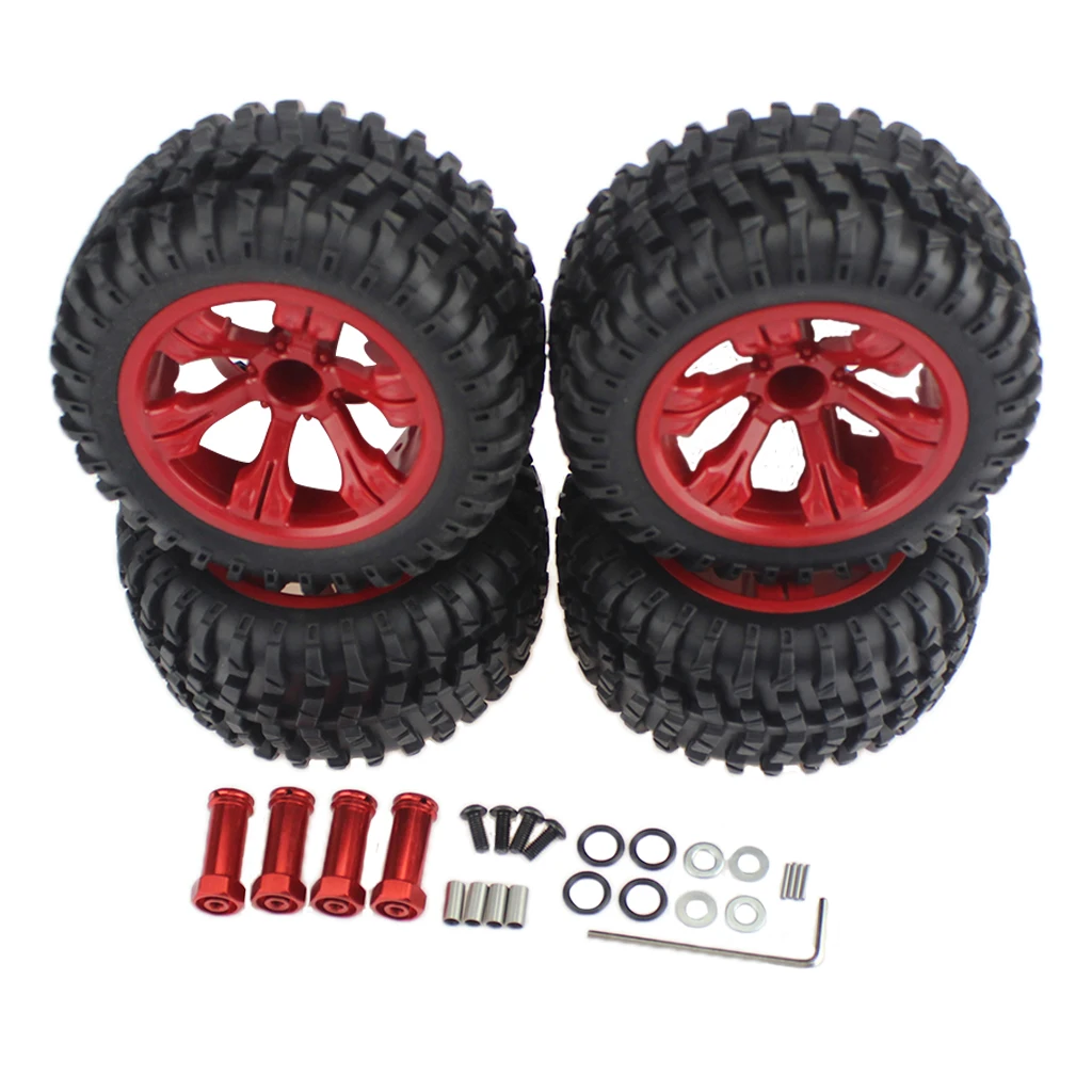 

RC 110mm Wheel Tyre & Hub Extented Combiner for WLTOYS 144001 124019 RC Car