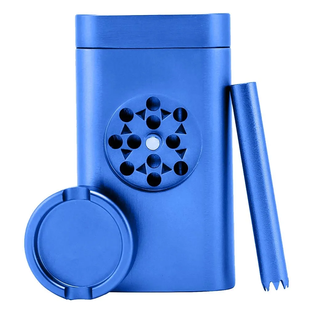 Портативный алюминиевый держатель для хранения Магнитная крышка защиты от