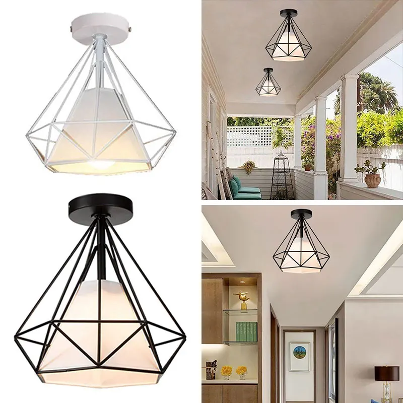 Винтажный потолочный светильник в стиле ретро Современная Скандинавская