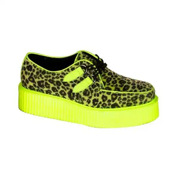 

2020 Fashion Creepers Flats Women Punk Platform Shoes Woman Zebra Pattern Suede Flat Shoes Women Casual Shoes Zapatos De Mujer
