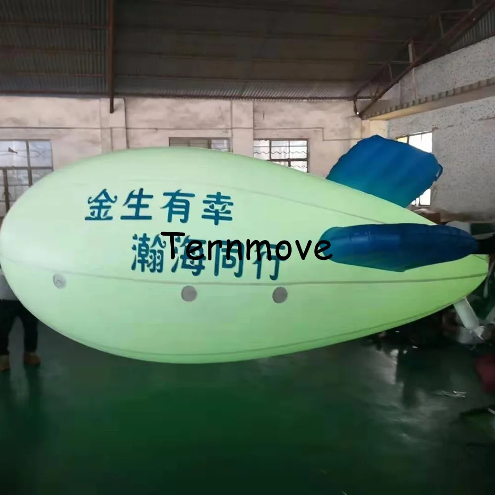ПВХ рекламный светодиодный светильник Blimp/воздушный корабль гелиевый blimp
