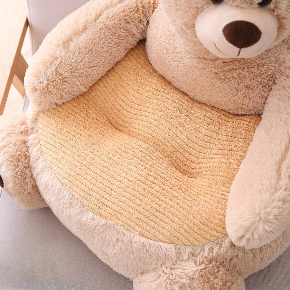 Функциональное мягкое набивное детское сиденье плюшевая игрушка медведь панда