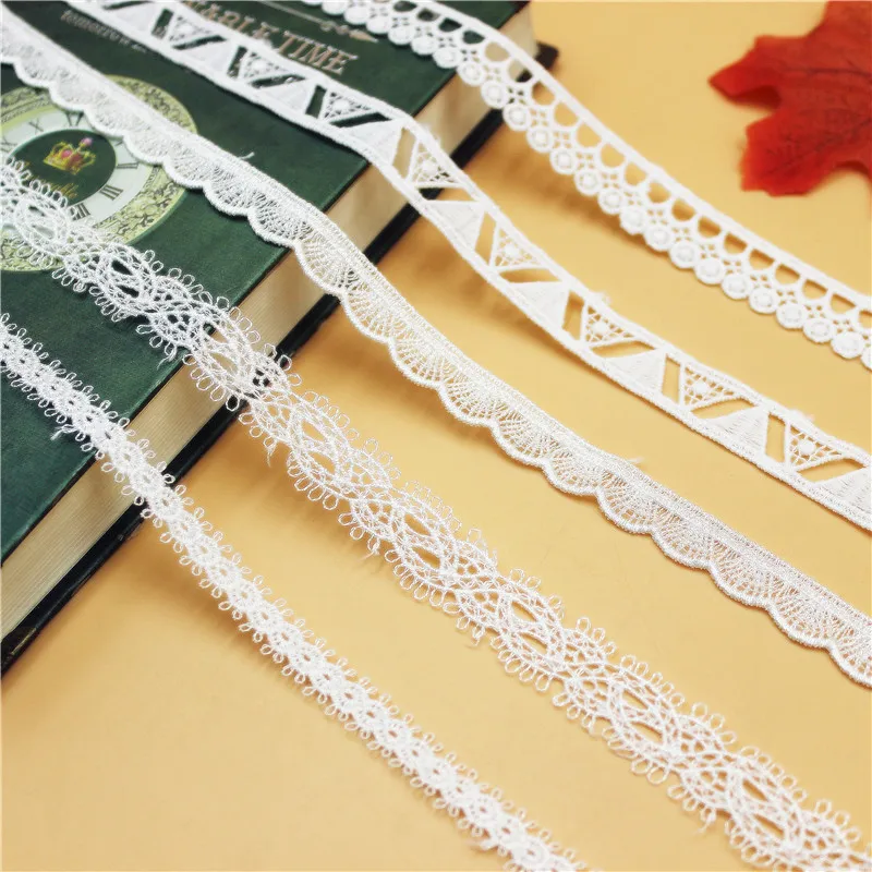 1-4 года см 5/10 ярдов смешанного качество элегантный белый кружевной лентой из