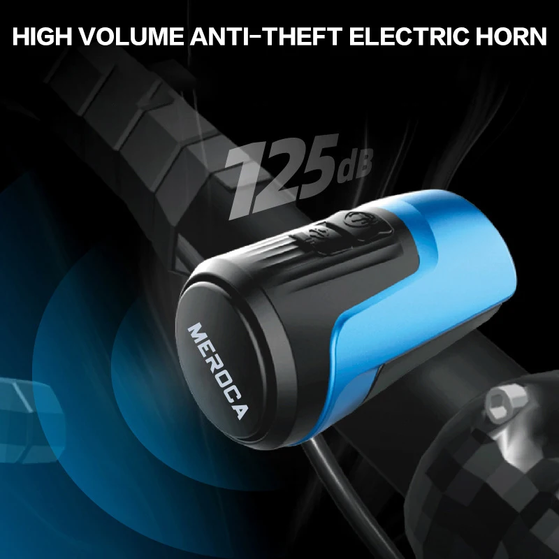 

Electric Cycling Bells Anti-theft Bicycle Handlebar Bell Loud Bike Horn Bicycle Accessories For Bike HA