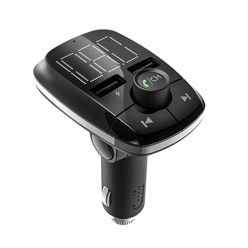 

Car Bluetooth Hands Free MP3 Player FM Transmitter Car Wireless MP3 Car Charger T50