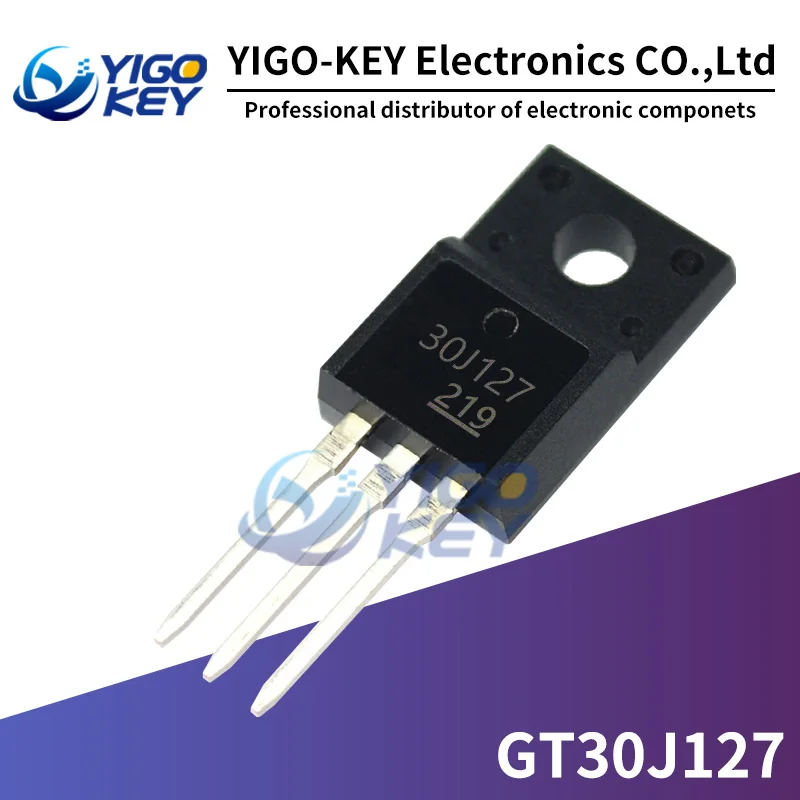 

10 шт. GT30J127 TO-220F 30J127 TO220F TO-220 Новый и оригинальный