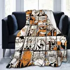 Коллаж моя геройская Академия аниме Bakugo Katsuki плед одеяло пушистые теплые Пледы для зимнего постельного белья 3D печать мягкий микро флис