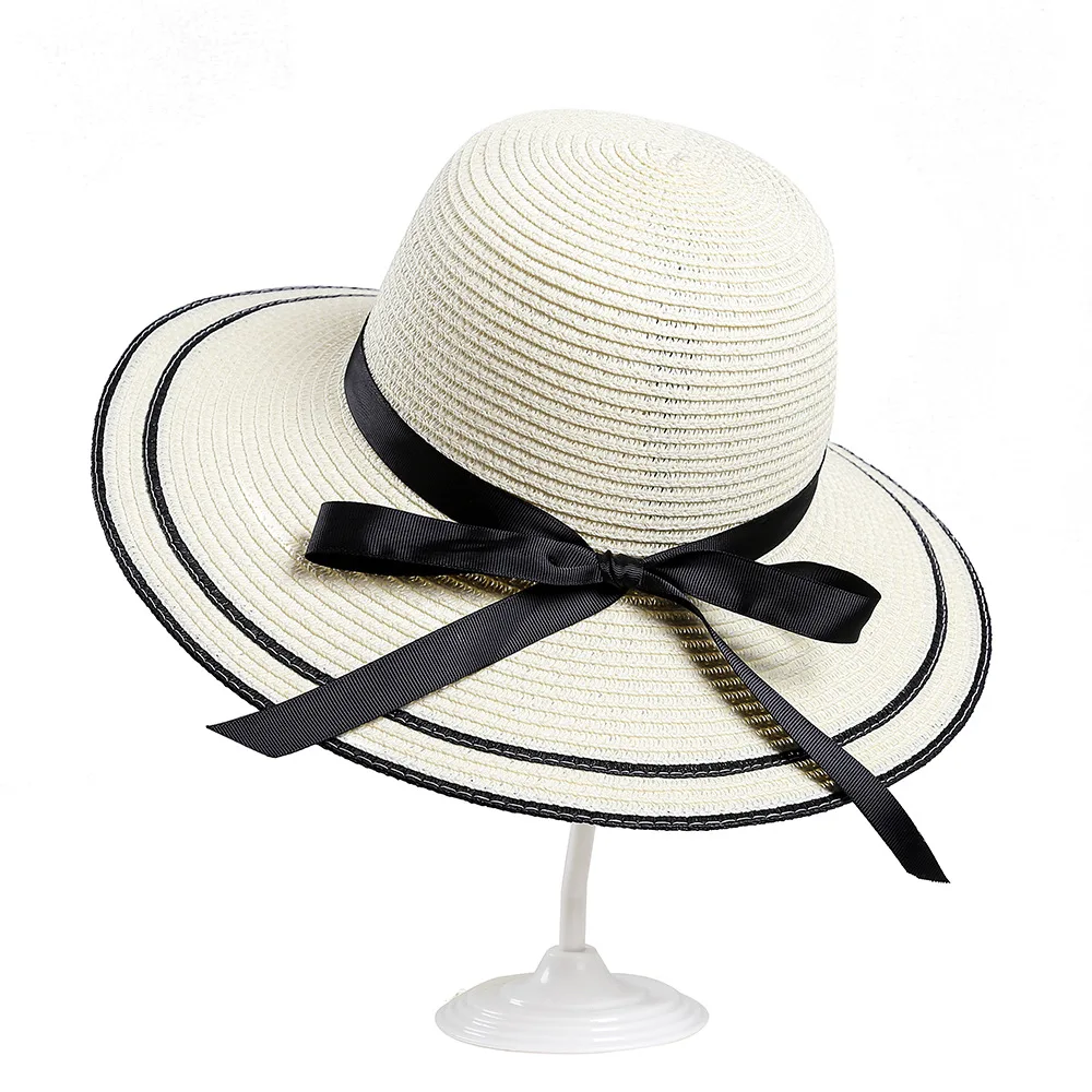 2019 модная женская летняя большая шляпа для отдыха на открытом воздухе двойная