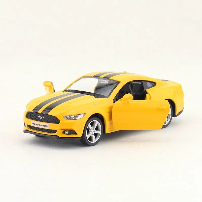 Имитация 1:36 Mustang GT Модель автомобиля из сплава литая металлическая дверь детская