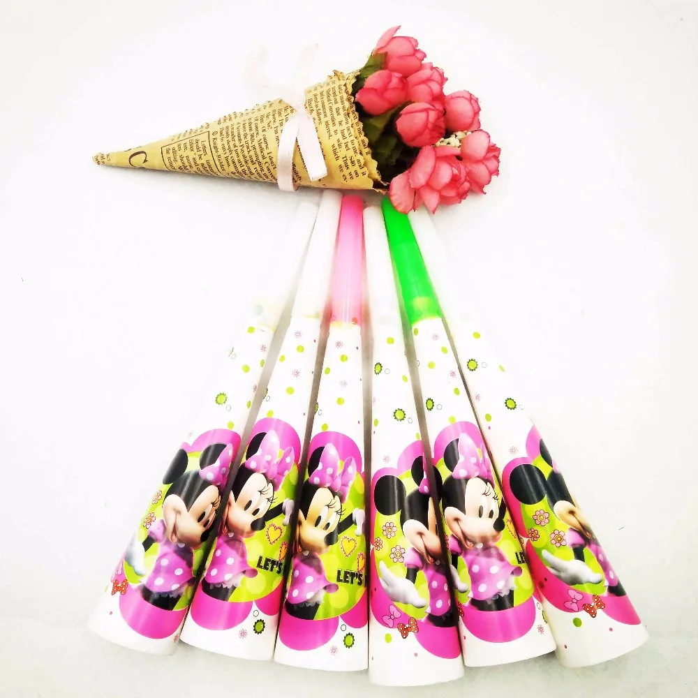 Детский комплект с Минни Маус для дня рождения и вечеринки товары вечеринок