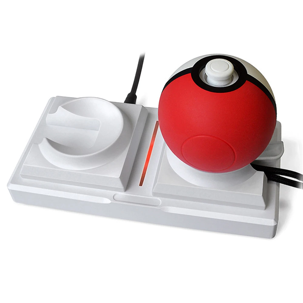 Подставка для зарядки Poke Ball Plus док-станция Pokeball Nintendo mon Lets Go контроллер Pika chu
