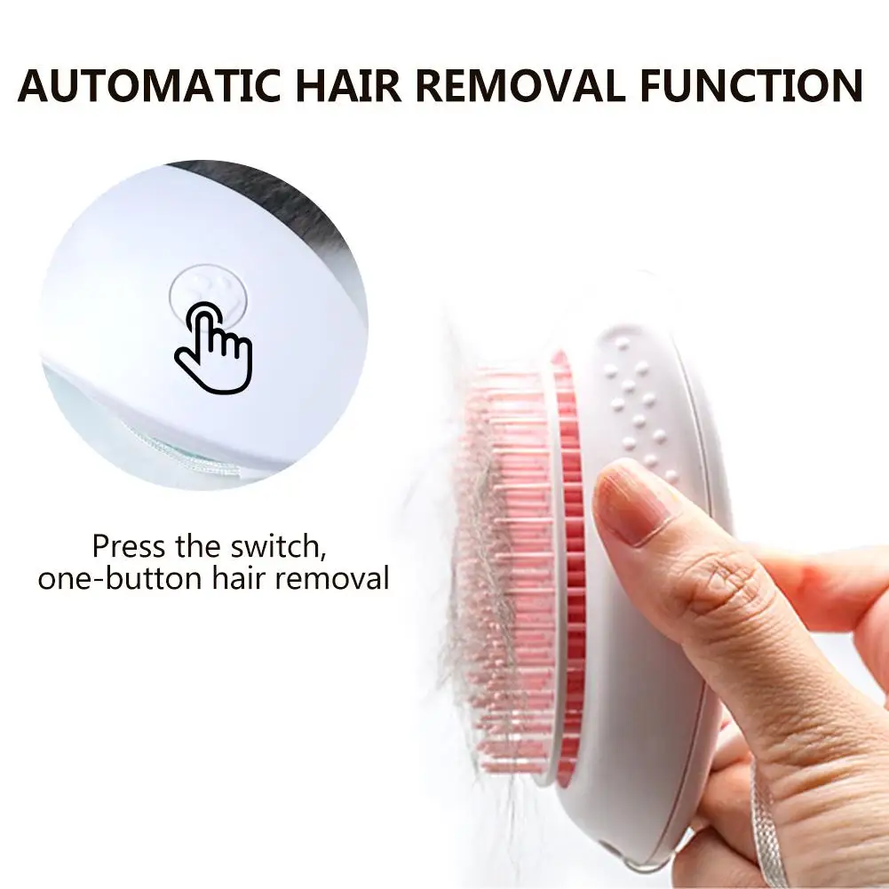 

Newest Comfortable Pet Hair Removal Comb Cats Dog Grooming Comb Puppy Kitten Hair Shedding Trimmer Combs Pets Grooming Tools