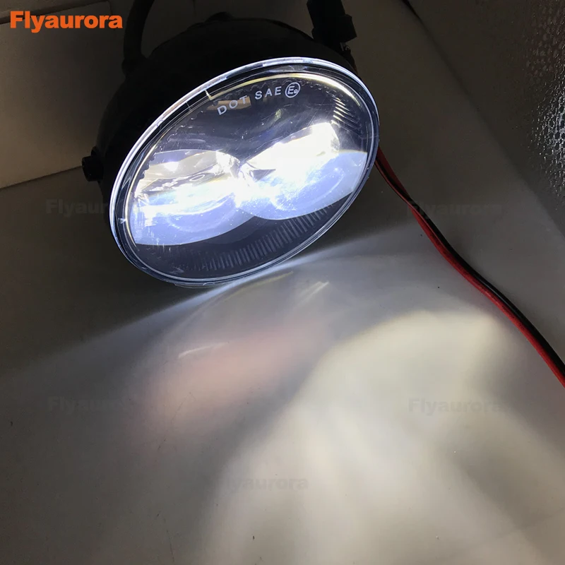 2 шт. светодиодный туман светильник s фары дальнего света замена круглый для FORD