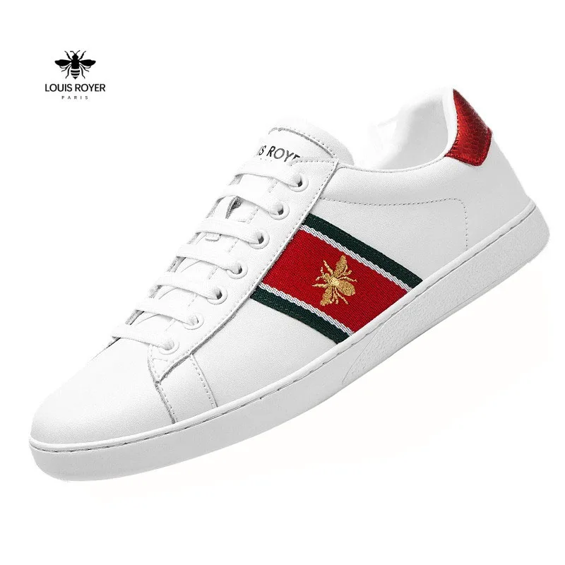 Кроссовки мужские/женские кожаные на шнуровке с вулканизированной подошвой |