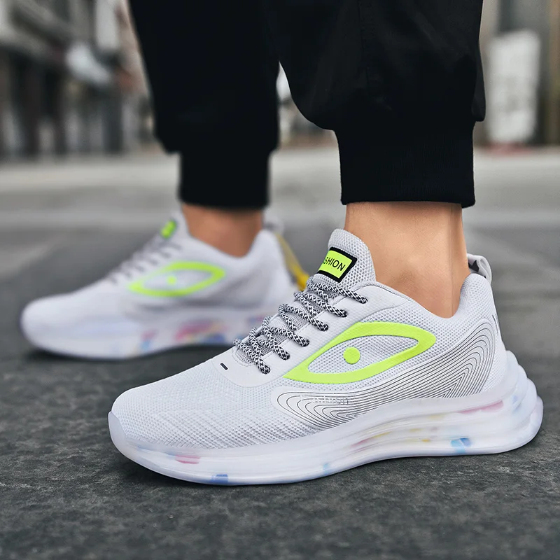 

Sneakers Men Shoes High Quality Couple Running Shoes Big Size Comfortable Sports Breathable Unisex Men NEW Gym Athletic Shoes