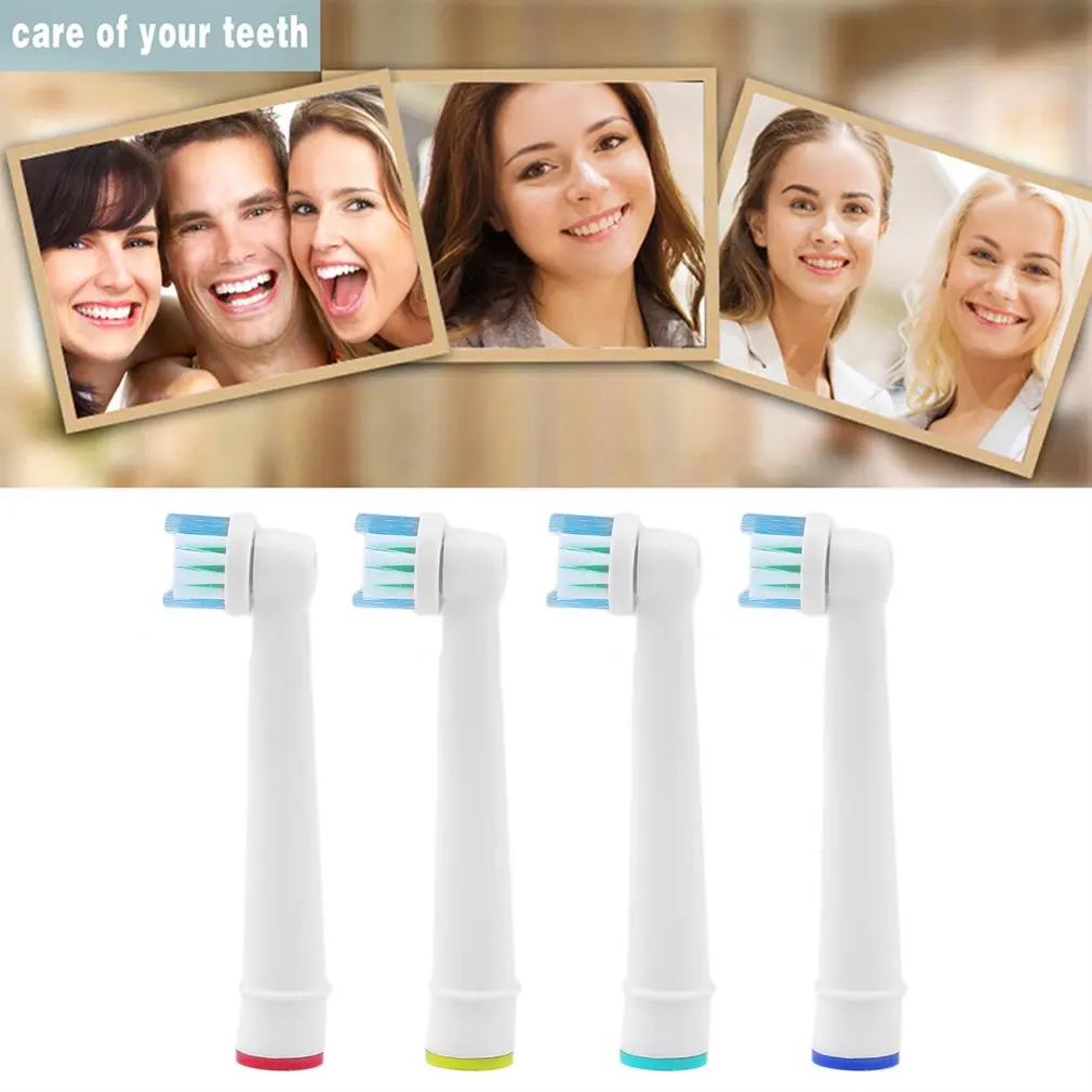 4x сменные насадки для электрической зубной щетки Oral-B Fit Advance power/Pro Health/3D