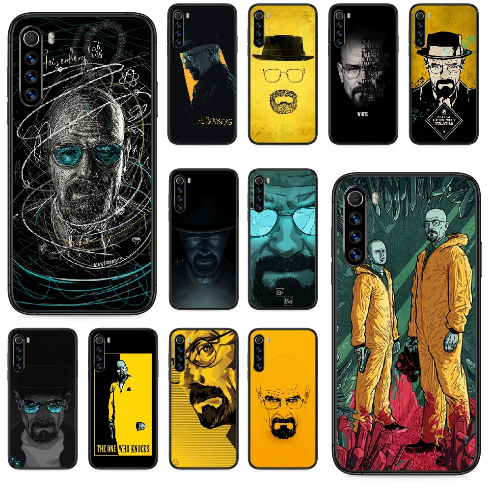 Heisenberg Breaking Bad чехол для телефона Xiaomi Redmi Note 4A 4X 5 6 6A 7 7A 8 8A 4 5A 8T Plus Pro черный art