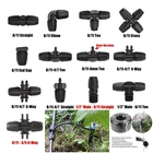 Соединители для садового шланга 811, 912 мм, 3 шт., соединители для поливочной трубки 38 дюйма, тройник, колено, соединители для садового водяного шланга, дюйма