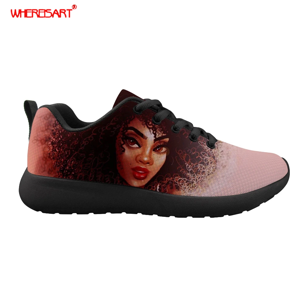 

WHEREISART Womens Soft Mesh Breathable Shoes 2019 Ladies Casual Autumn Anti-Slip Walking Sneakers Outdoor Leisure Flat Shoes