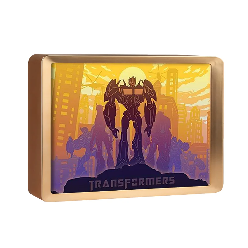 

Led Colorful Light Shadow Box Frame Action Figures Robot Paper Cut Light Box Frames For Pictures Personalized Gifts To Boyfriend