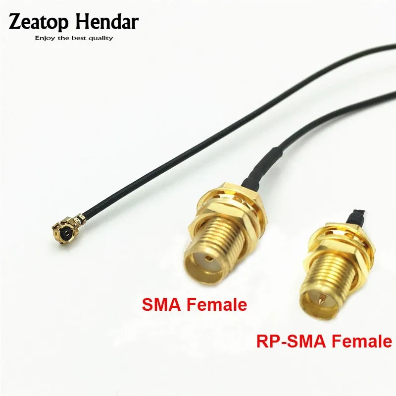 10 шт. разъём перегородки IPX IPEX U.FL в SMA/RP SMA разъем мама кабель перемычки RF 1 13 мм для