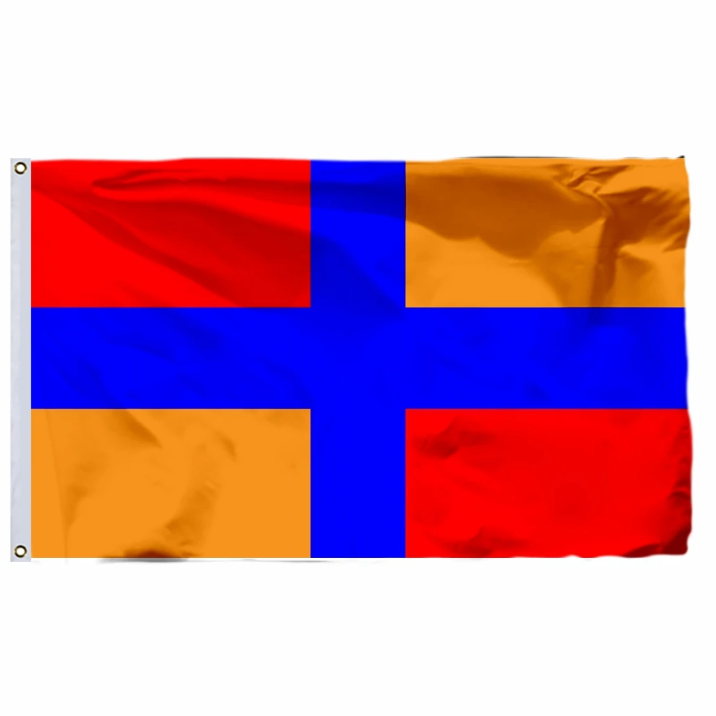

Флаг с Арменией Hemshin для людей 90x150 см, 3x5 футов, 100D, полиэстер, армянские флаги и баннеры, Национальный Баннер со страной 60x90 см