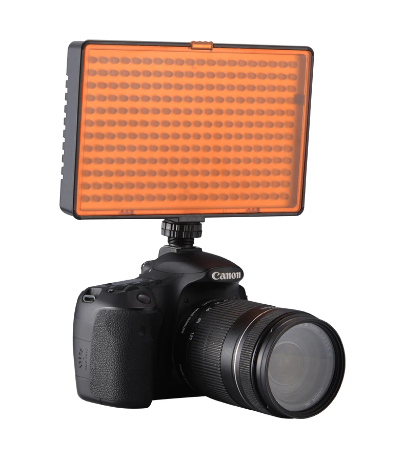 KM-240 240L 3200 k-5600 K светодиодный светильник для камеры с аккумулятором Canon Nikon |