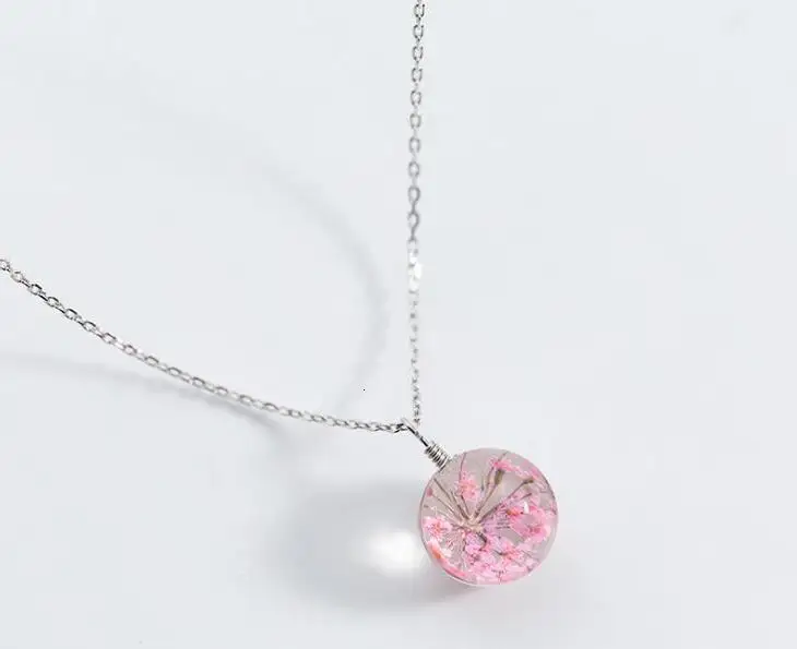 

Подлинный 7 мм на 100% реальный. 925 Стерлинговое Серебро, Изящные Ювелирные изделия, натуральный розовый цветок персика, яркий цветок GTLx1684