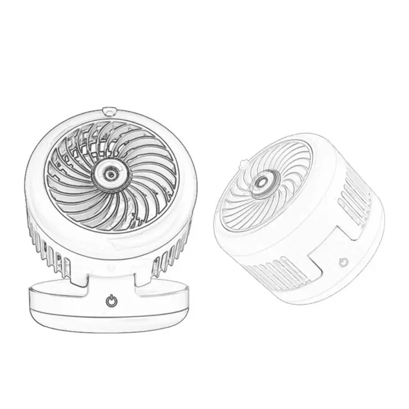 

Portable Water Spray Mist Fan Electric USB Rechargeable Handheld Mini Fan A0NC