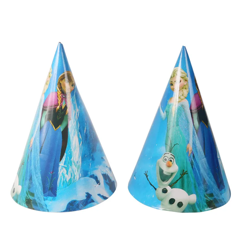 Disney Frozen Принцесса Анна Эльза мультфильм вечерние украшения на день рождения