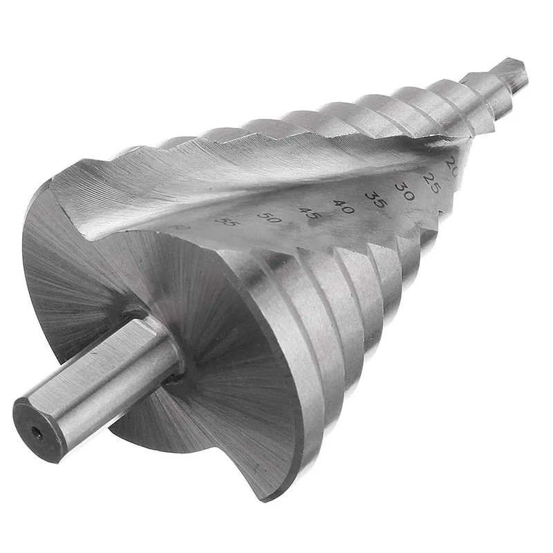 

Step Drill 6-60mm HSS Step Drill Bit Hight Steel Speed 12 Steps Straight Flute Step Drill