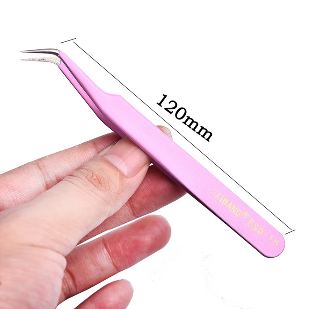 1 или 2 шт. Профессиональный пинцет для макияжа ресниц Пинцет наращивания бровей