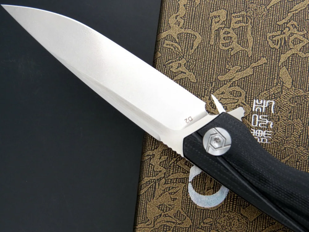 CH3007 EDC инструмент маленький складной охотничий нож D2 лезвие G10 Ручка Открытый кемпинг охотничьи ножи