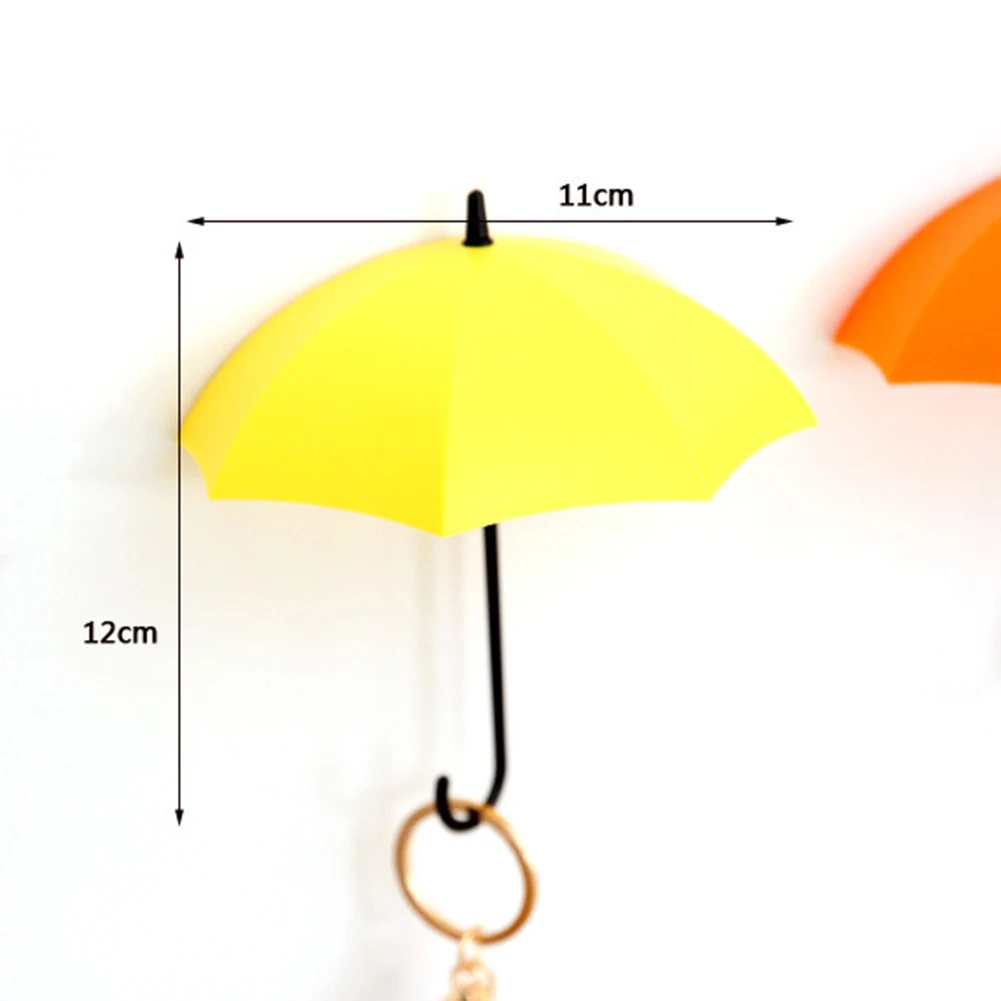 Красочный милый мини-настенный крючок для зонтика держатель ключей декоративный