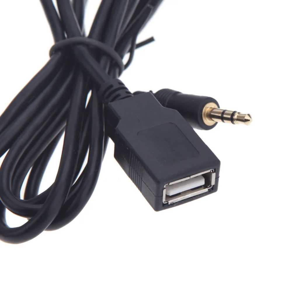 Автомобильный USB Aux-in адаптер для автомобиля mp3-плеер радио интерфейс 2x6P разъем
