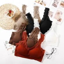 Soutiens feminino sutiã de renda superior para mulher push up algodão esporte sexy sutiã feminino lingerie superior esportes feminino (1)